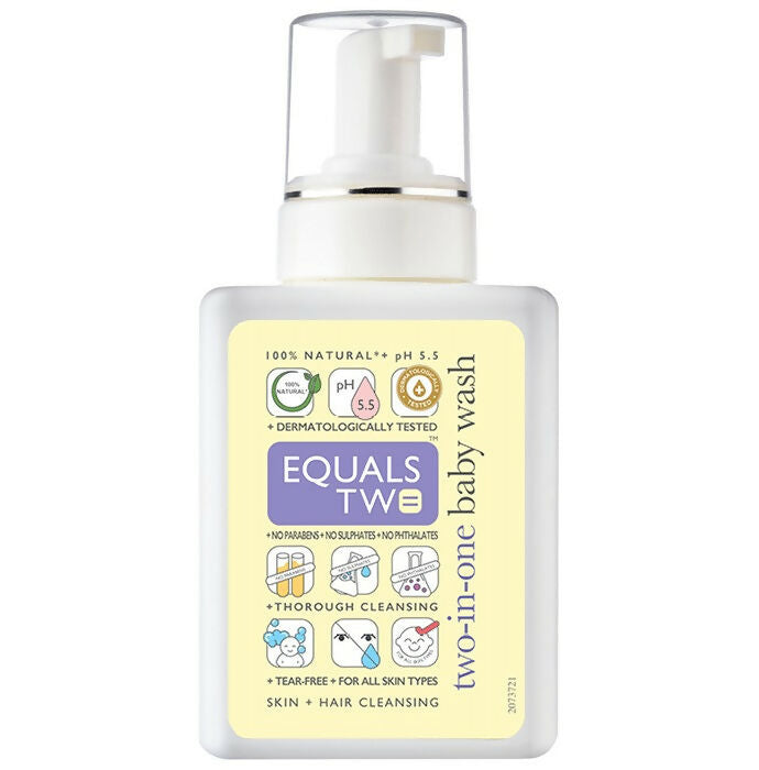 Image 2 of 500 ml for the product Equals Two Two-in-One Baby Body Wash (Hair & Skin)