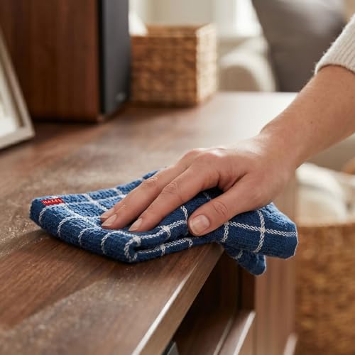 Image 1 of Default Title for the product HAZEL Cotton Kitchen Towel Set of 4