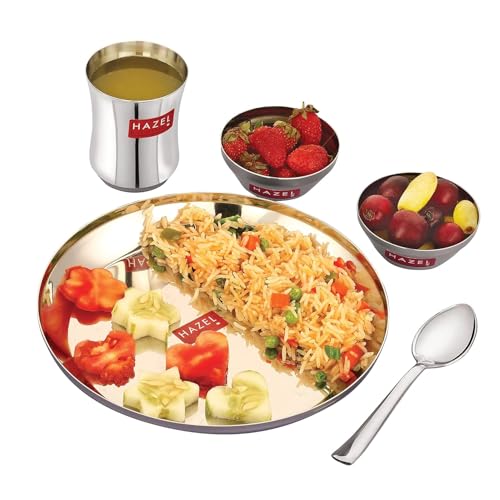 Image 7 of HAZEL Stainless Steel Kids Dinner Set 5-Piece