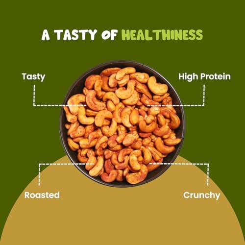 Image 5 of Roasty Tasty Zesty Peri Peri Cashews Pack of 1 - 150g