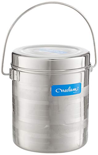 Image 2 of 4.6 Litres for the product neelam Stainless Steel Diamond Milk Pot