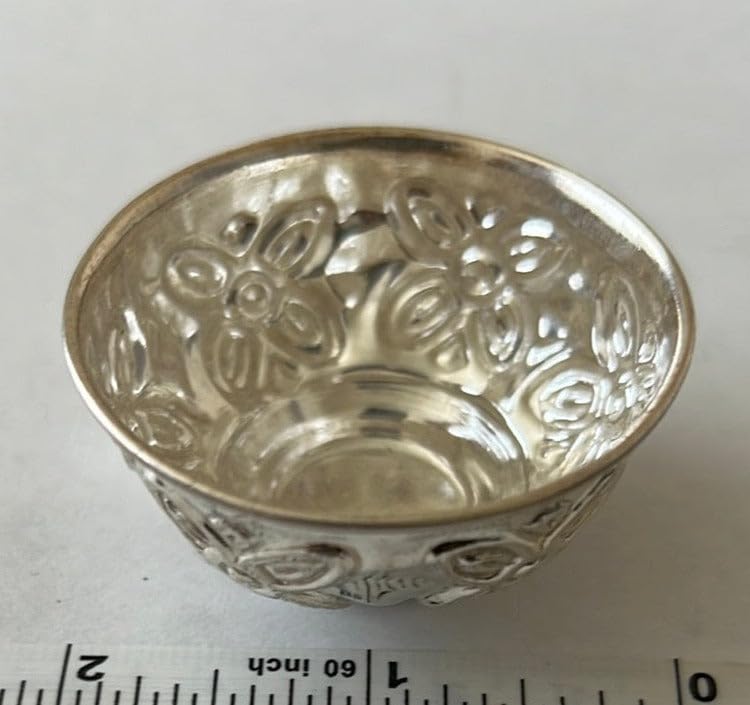 Image 1 of Default Title for the product Dista Silvers Flower Bowl 13 grams