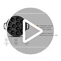 Image 2 of ALLEGIANT COOKWARE Kitchen Pre-Seasoned Cast Iron Appam Pan with 12 Cavity and Lid