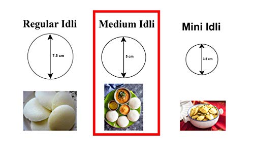 Image 2 of HAZEL Stainless Steel Medium Idli Plate with Stand, 5-Rack Plates, 25 Idlis