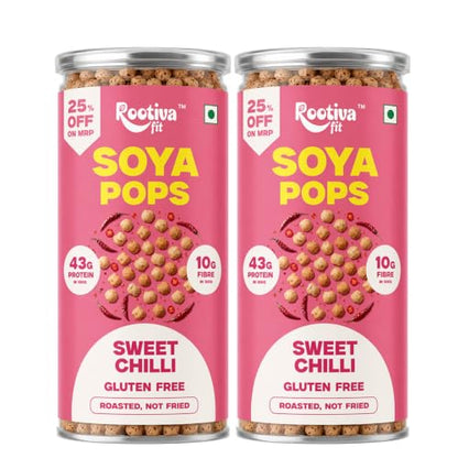 Image 11 of Sweet Chilli / 120 g (Pack of 2) for the product ROOTIVAFIT Soya Pops