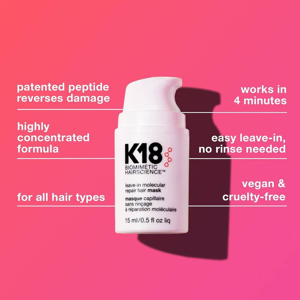 Image 3 of K18 Leave-in Molecular Repair Hair Mask
