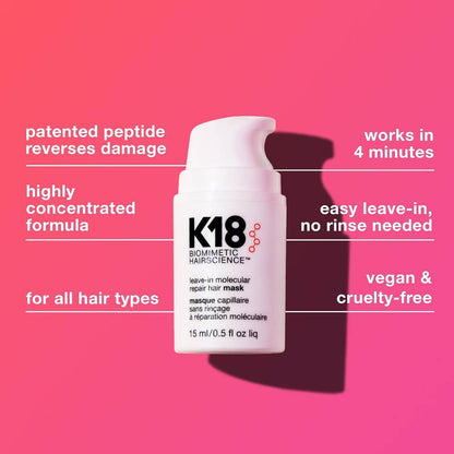Image 3 of K18 Leave-in Molecular Repair Hair Mask