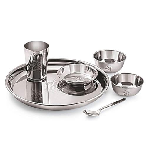 Image 2 of 6 pieces for the product neelam Stainless Steel Dinner Set