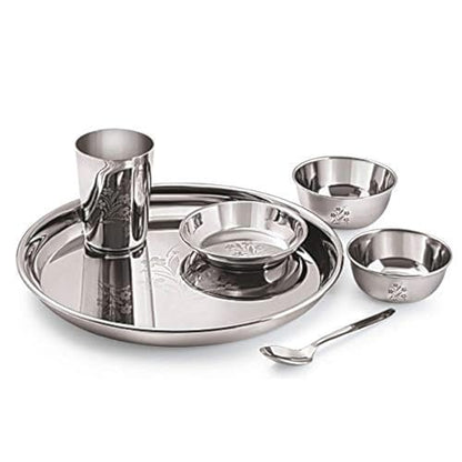 Image 2 of 6 pieces for the product neelam Stainless Steel Dinner Set