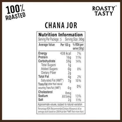 Image 6 of Roasty Tasty Chana Jor 150g x 2 Packs