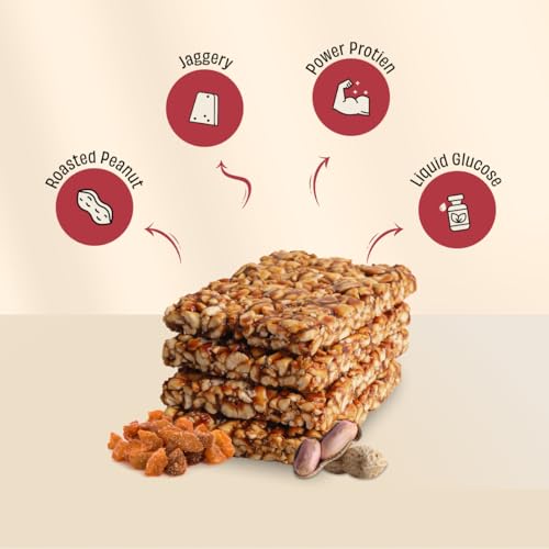 Image 6 of THELOFFY Premium Peanut Chikki with Jaggery 100G Pack Of 5