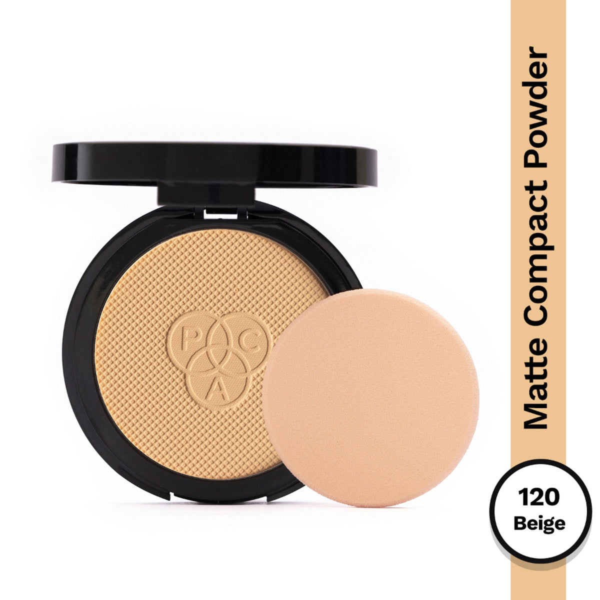 Image 1 of 12 gm / Pack of 1 for the product PAC Studio Matte Touch Compact Powder - 120 Beige