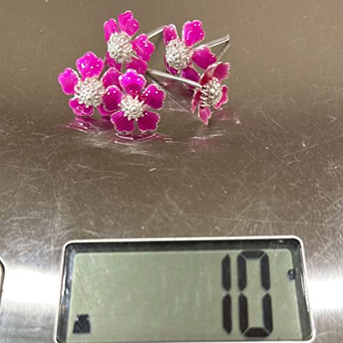 Image 4 of Dista Silvers Pink Colour Flowers 10g Pack of 5
