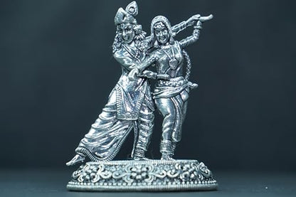 Image 2 of Dista Silvers Antique Radha Krishna 72.96g