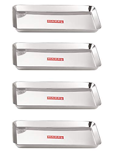 Image 17 of 4 / Small for the product HAZEL Stainless Steel Serving Tray