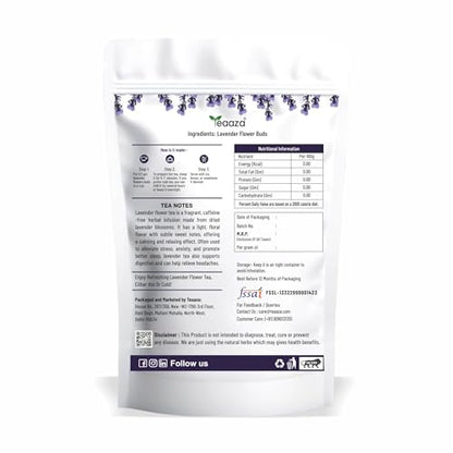 Image 2 of Teaaza Lavender Flower Tea, 100 Gm-100 Cups