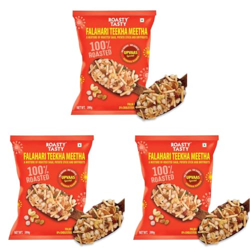 Image 1 of Default Title for the product Roasty Tasty Falahari Theekha Meetha Mix Roasted Namkeen Snack 200g