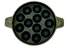Image 1 of Default Title for the product TRILONIUM Triple Seasoned Cast Iron Paddu Tawa 12 Pits 2 Kgs