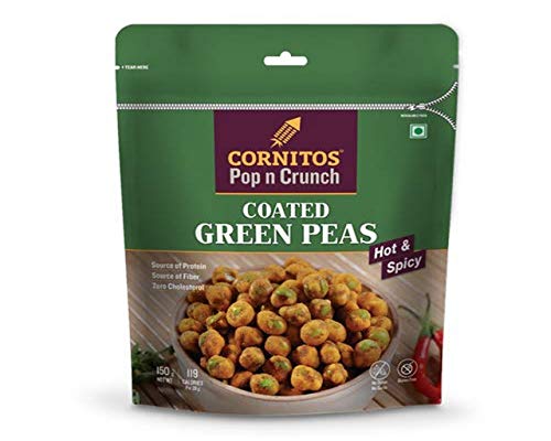 Image 1 of Default Title for the product Cornitos Coated Green Peas, Hot and Spicy, 150 Grams