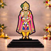 Image 1 of Default Title for the product Khatu Shyam Baba Wooden MDF Printed Idol with Stand, 4 x 5 Inch, Pooja Room Decor, Home Temple Mandir Decoration, Religious Gift