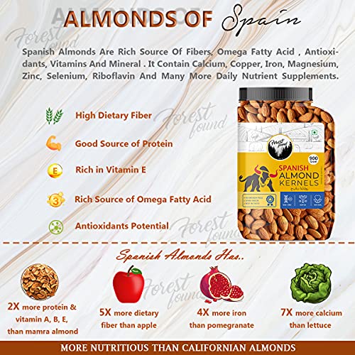 Image 4 of Forest Found Spanish Whole Almonds - 900g