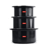 Image 1 of 4.250 Ltr, 5 Ltr, 6 Ltr for the product Sumeet 3mm Thick Hard Anodized Large Aluminium Tope Set with S. S. Lid