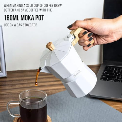 Image 5 of Sipologie Roma Moka Pot Espresso Maker, 180ml