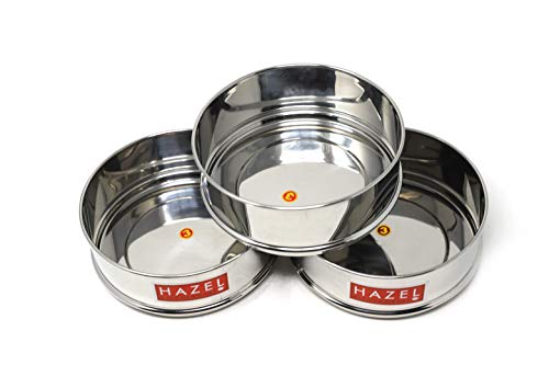 Image 11 of Set of 3, 1.15 l for the product HAZEL Cooker Separator Stackable Container Set