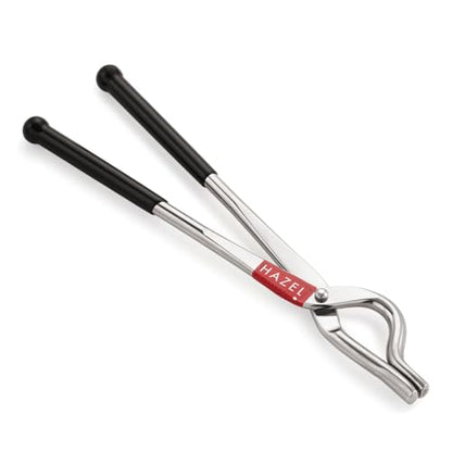 Image 4 of Pakkad - One Side with Rubber Grip for the product HAZEL Stainless Steel Pakad Tongs