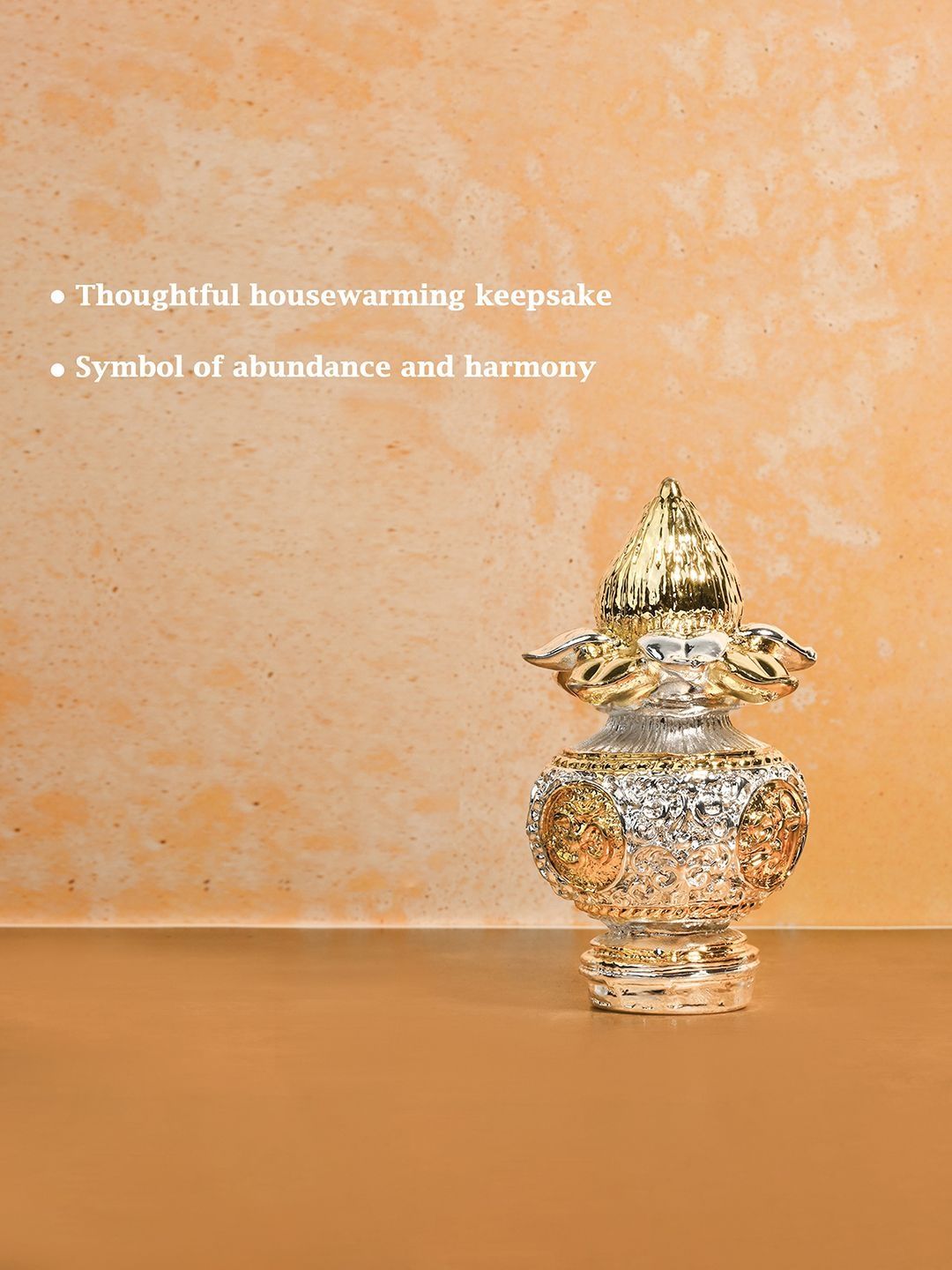 Image 2 of TOUCH925 999 Silver Plated Pooja Kalash