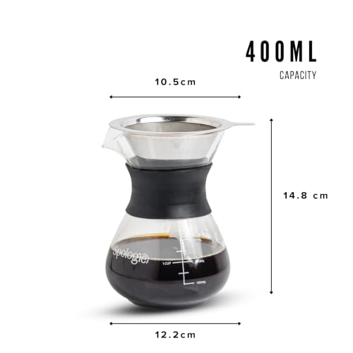 Image 6 of Sipologie Illuminate Pour Over Drip Coffee Maker 400ml