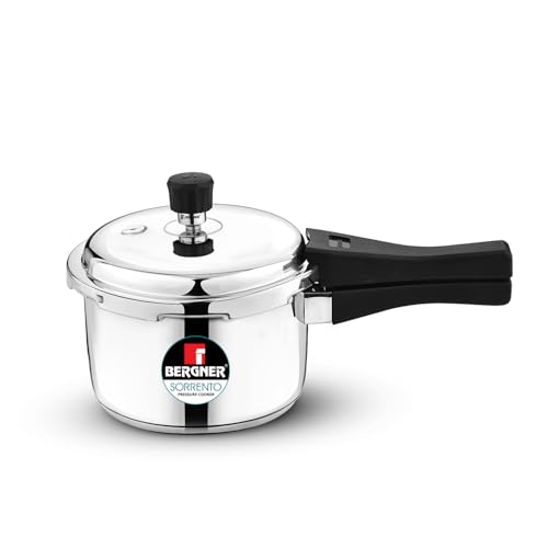 Image 1 of Default Title for the product BERGNER Bergner Sorrento Stainless Steel Pressure Cooker 1.5 Litres