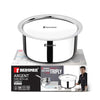 Image 1 of 5.9 Litres for the product BERGNER Argent Triply Tope with Stainless Steel Lid