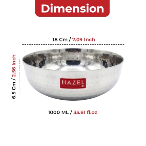 Image 7 of HAZEL Stainless Steel Tasra Kadai