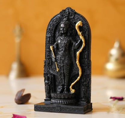 Image 3 of Ayodhya Ram Lalla Idol Murti Showpiece | Ram ji ki Murti Lalla Statue in Ayodhya Mandir for Home and Office (6 Inch)