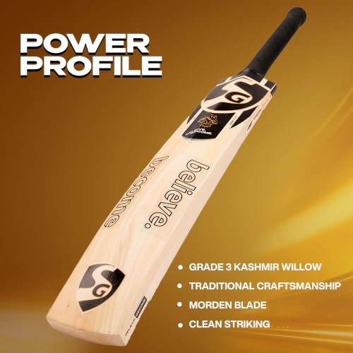 Image 3 of SG Cricket Bat HP Spark No 4