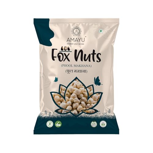 Image 1 of Default Title for the product AMAYU Fox Nuts (Phool Makhana) 100g