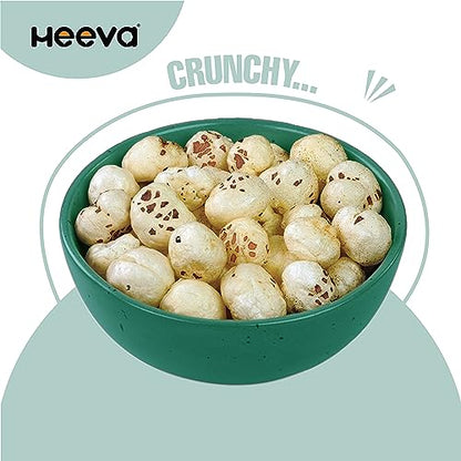 Image 6 of Heeva Roasted Makhana Cream n Onion Flavour 100g Pack of 4