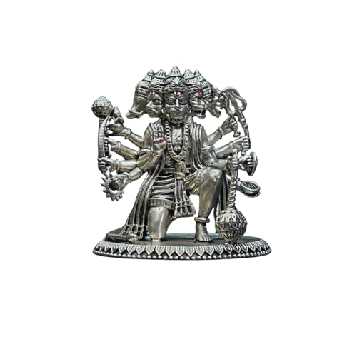 Image 1 of Default Title for the product Dista Silvers Antique Panchamukhi Hanuman 175.72G