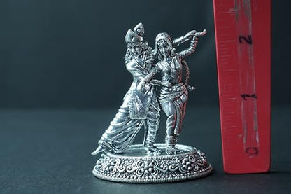 Image 5 of Dista Silvers Antique Radha Krishna 72.96g