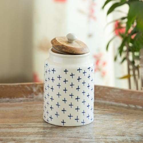 Image 1 of Default Title for the product ExclusiveLane StarMark Multi-Utility Airtight Ceramic Jar 670 ML