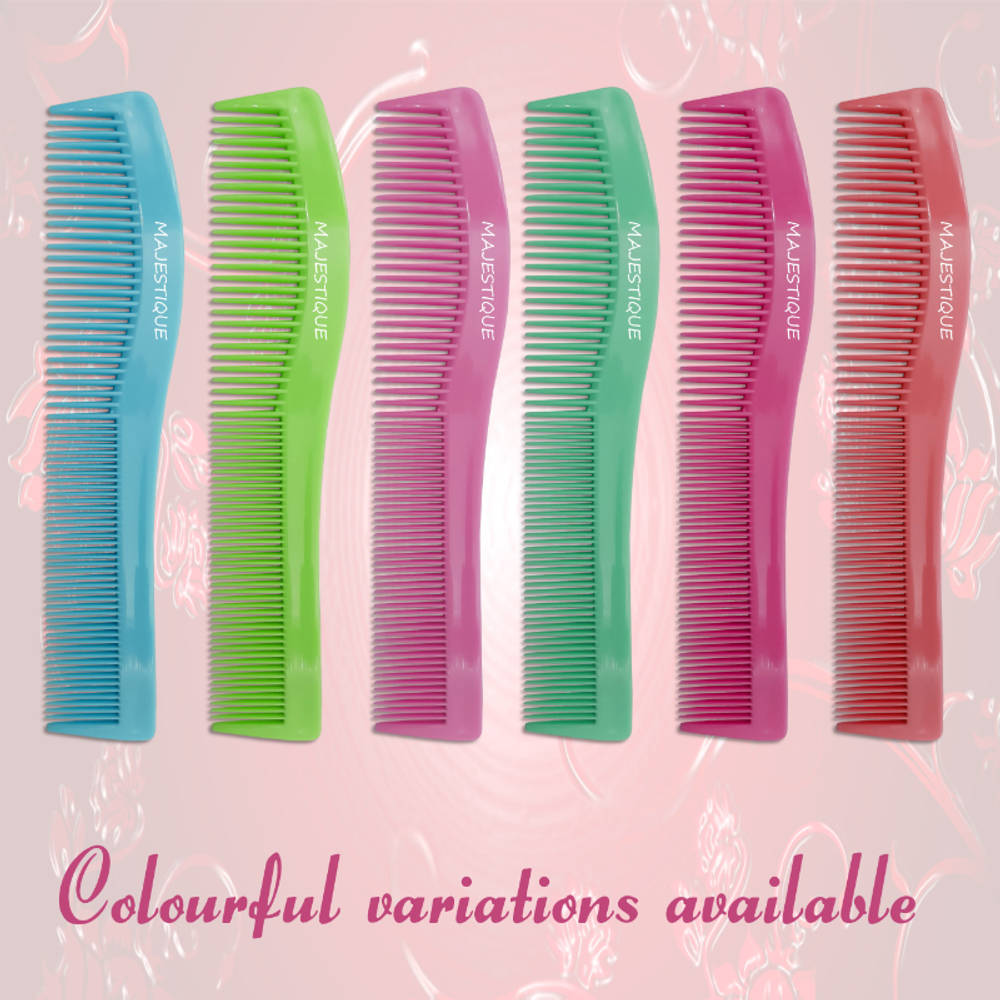 Image 4 of Majestique Long Handle Hair Comb