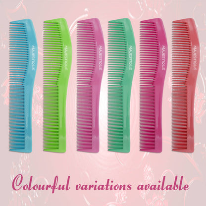 Image 4 of Majestique Long Handle Hair Comb