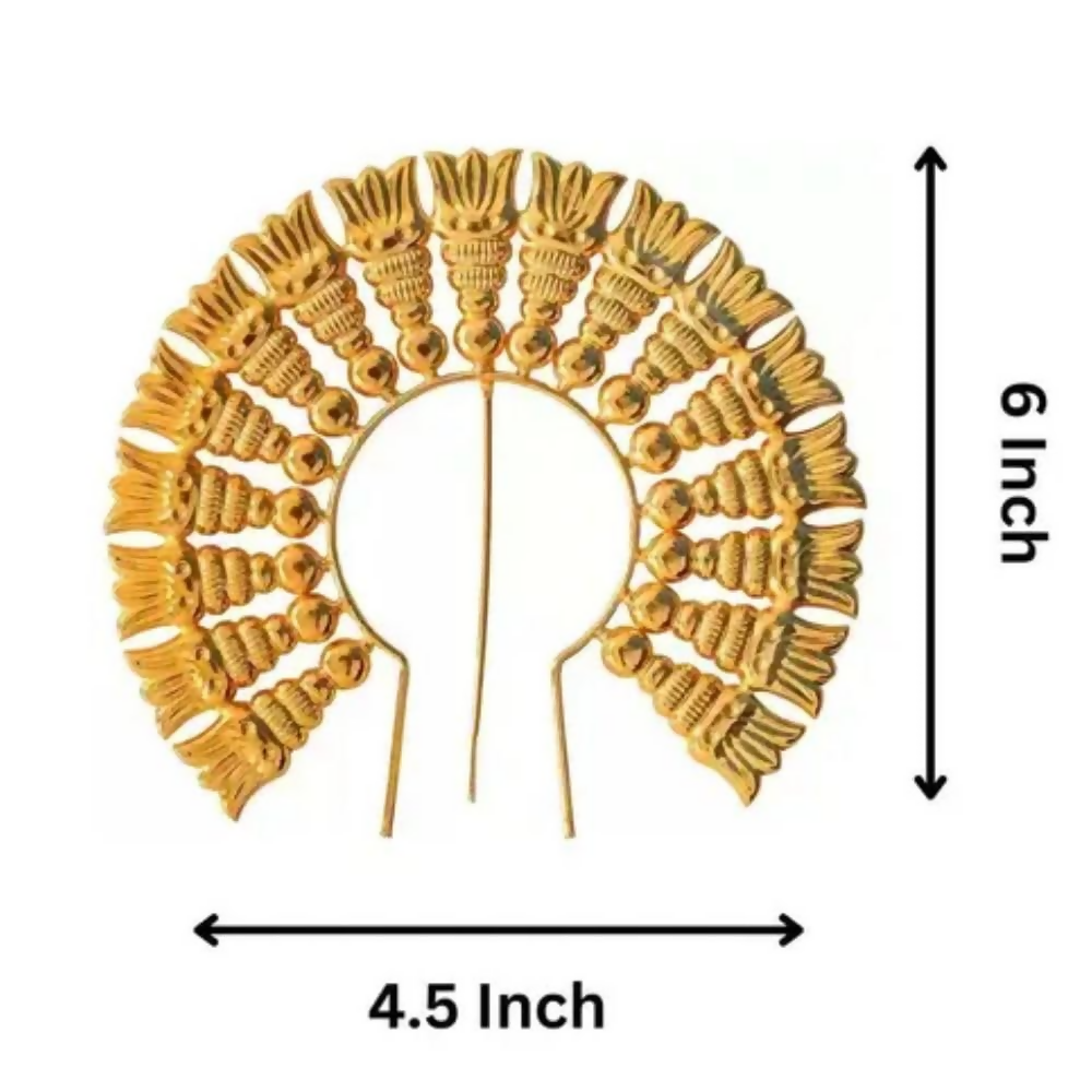 Image 2 of Gold Plated God Arch for Varalakshmi Pooja Decoration and Navaratri Pooja