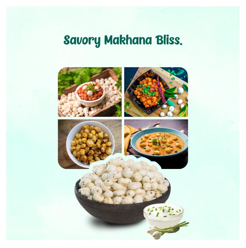 Image 6 of Heeva Roasted Makhana Cream n Onion 50g Pack of 2