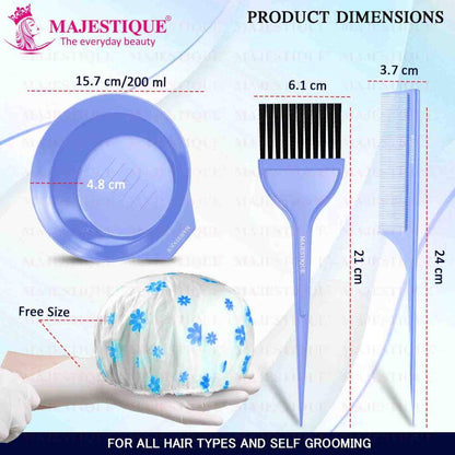 Image 2 of Majestique Premium Hair Dye Kit
