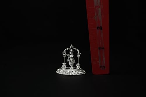 Image 4 of Dista Silvers Lord Krishna with Flute Idol 16.32 Grams