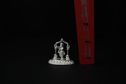 Image 4 of Dista Silvers Lord Krishna with Flute Idol 16.32 Grams