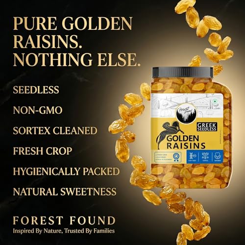 Image 7 of Forest Found Greek Seedless Golden Raisins 900g