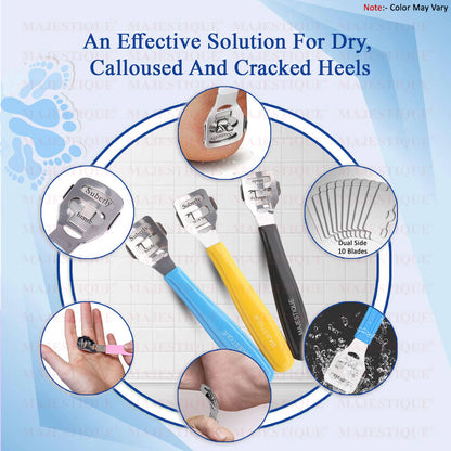 Image 6 of Majestique Corn Cutter Callus Remover For Foot With 10 Blades
